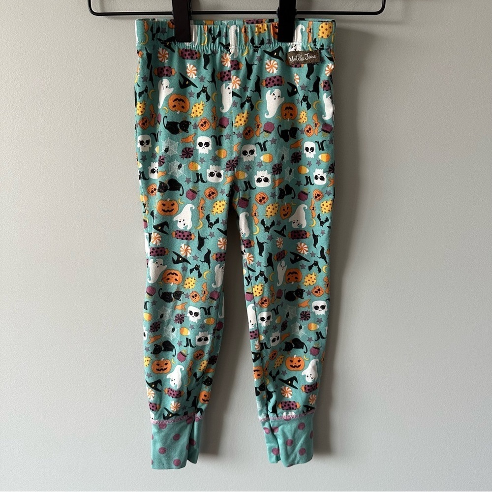Matilda Jane Girls Moments with you Halloween Pajamas shirt and pants size 4 - Picture 4 of 10